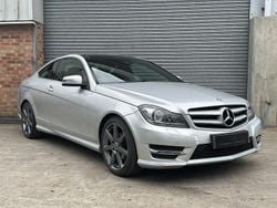 Silver Used 2014 Mercedes C220 Sport Edition Coupe | £7,250 (Super price)