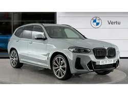 Grey Used 2021 BMW X3 M Sport SUV | £39,627 (Expensive)