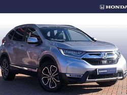 Lunar silver m Used 2019 Honda CR-V Hybrid SUV | £21,099 (Fair price)