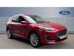 Red Used 2022 Ford Kuga Vignale SUV | £22,151 (Fair price)