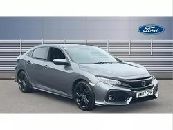 Grey Used 2018 Honda Civic Sport Hatchback | £12,524 (Fair price)