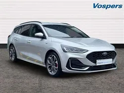 Silver Used 2022 Ford Focus ST-Line Estate | £17,789 (Expensive)