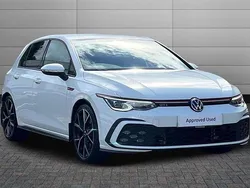 Pure white Used 2022 VW Golf VIII GTI Hatchback | £27,495 (A bit pricey)