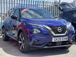 Blue Used 2020 Nissan Juke Tekna SUV | £14,000 (Fair price)