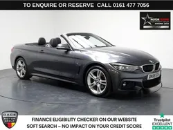 Grey Used 2018 BMW 420 M Sport Cabriolet | £15,780 (Fair price)