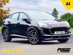 Black Used 2021 Ford Puma Titanium SUV | £11,495 (Fair price)