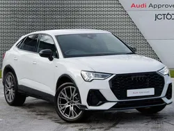 White Used 2024 Audi Q3 Black Edition SUV | £36,002 (Fair price)