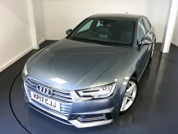 Grey Used 2017 Audi A4 S-Line Sedan | £13,750 (Good price)