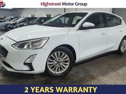 White Used 2018 Ford Focus Titanium Hatchback | £9,000 (Fair price)