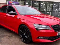 Red Used 2018 Skoda Superb SportLine Hatchback | £13,295 (Fair price)