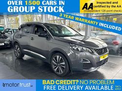 Grey Used 2019 Peugeot 3008 Premium SUV | £13,195 (Fair price)