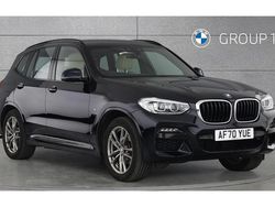 Carbon black Used 2020 BMW X3 M Sport SUV | £28,890 (Good price)