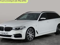 White Used 2019 BMW 530 M Sport Estate | £19,570 (Good price)