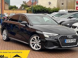Black Used 2020 Audi A3 S-Line Sedan | £17,499 (Fair price)