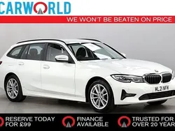 White Used 2021 BMW 318 Comfort Edition Estate | £14,990 (Good price)