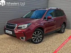 Red Used 2018 Subaru Forester SUV | £17,500 (Fair price)