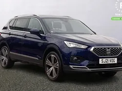 Blue Used 2021 Seat Tarraco XCELLENCE Lux SUV | £23,099 (Fair price)