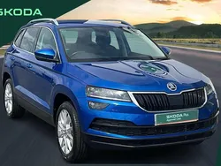 Blue Used 2021 Skoda Karoq SE L SUV | £20,690 (Fair price)