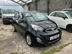 Black Used 2013 Kia Picanto 2 Hatchback | £2,895 (Fair price)