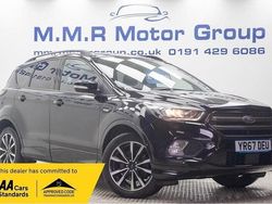 Black Used 2017 Ford Kuga ST-Line SUV | £10,190 (Fair price)