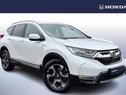 White Used 2019 Honda CR-V Hybrid SUV | £19,499