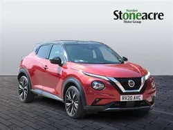 Red Used 2020 Nissan Juke Tekna+ SUV | £15,495 (Fair price)