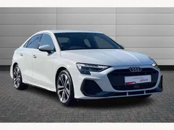 White Used 2024 Audi A3 S-Line Sedan | £29,495 (A bit pricey)