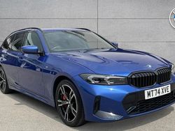 Blue Used 2024 BMW 320 M Sport Estate | £34,985 (Expensive)