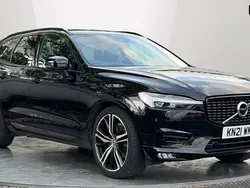 Metallic onyx black Used 2021 Volvo XC60 R-Design Pro SUV | £32,681 (Fair price)