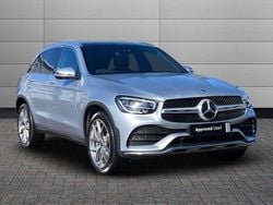 Silver Used 2022 Mercedes GLC300 AMG Line Premium SUV | £34,795 (Fair price)