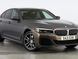 Grey Used 2021 BMW 530e M Sport | £24,000 (Fair price)