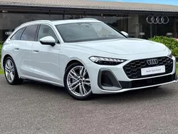 White New 2025 Audi A5 S-Line Coupe | £36,990 (Fair price)