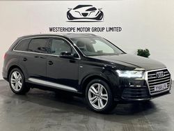 Black Used 2018 Audi Q7 S-Line SUV | £23,000 (Good price)