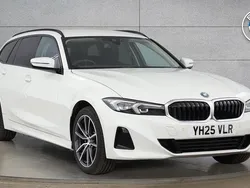 White Used 2025 BMW 330e Sport Line Estate | £35,850 (Super price)