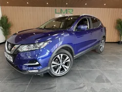 Blue Used 2018 Nissan Qashqai N-Connecta SUV | £11,299 (Fair price)