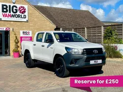 White Used 2019 Toyota HiLux Active Pickup | £20,994 (Good price)
