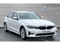 Alpine white Used 2021 BMW 330e Comfort Edition Sedan | £18,875 (Super price)