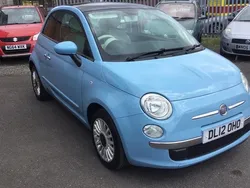 Blue Used 2012 Fiat 500 Lounge Hatchback | £2,490 (Good price)