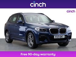 Blue Used 2021 BMW X3 M Sport SUV | £29,199 (Fair price)