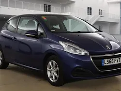 Blue Used 2015 Peugeot 208 Active Hatchback | £3,495 (Good price)