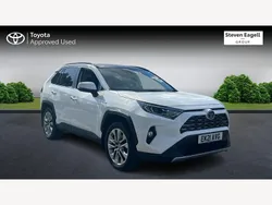 White Used 2021 Toyota RAV4 Hybrid SUV | £26,766 (Fair price)