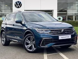 Blue Used 2023 VW Tiguan R-line Edition SUV | £25,990 (Good price)