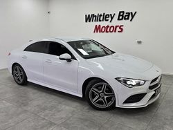 White Used 2020 Mercedes CLA180 AMG line Sedan | £19,490 (Fair price)