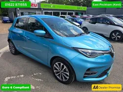 Blue Used 2021 Renault Zoe GT-Line Hatchback | £9,499 (Fair price)