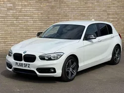 White Used 2018 BMW 118 Sport Line Hatchback | £10,445 (Fair price)
