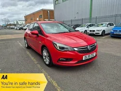 Red Used 2018 Vauxhall Astra Design Edition Hatchback | £4,575 (Good price)