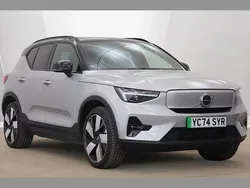 Silver Used 2024 Volvo EX40 Ultra SUV | £42,599 (Fair price)