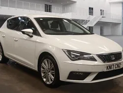 White Used 2017 Seat Leon XCELLENCE Hatchback | £7,494 (Fair price)