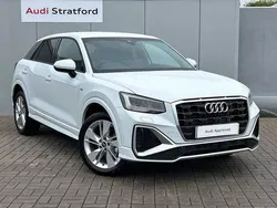 Glacier white metallic New 2025 Audi Q2 S-Line SUV | £36,950