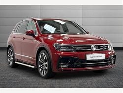 Red Used 2018 VW Tiguan R-line SUV | £20,990 (Fair price)